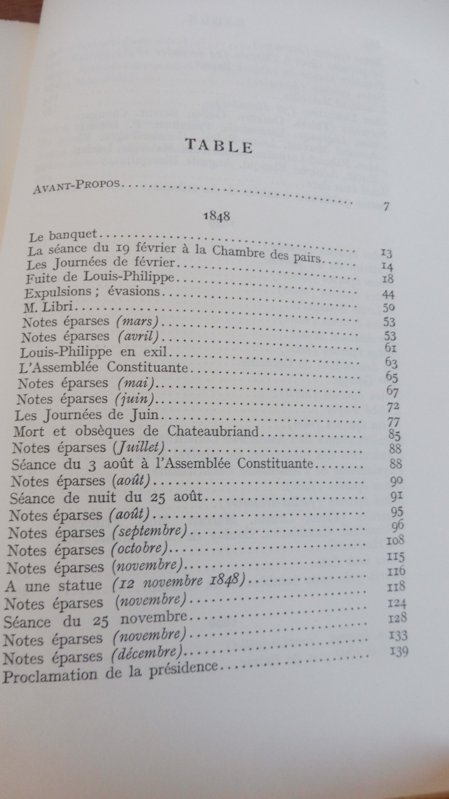 Souvenirs personnels 1848-1851 (Victor Hugo) 1952 VELIN NUMEROTE