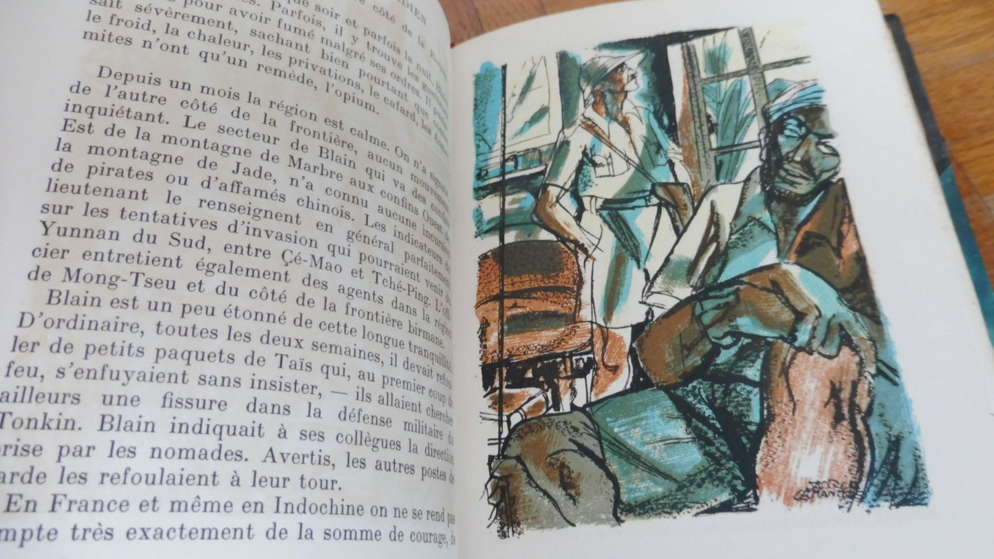 Le Courage est quotidien (O.-P. Gilbert) 1945 illus. Lechantre VELIN