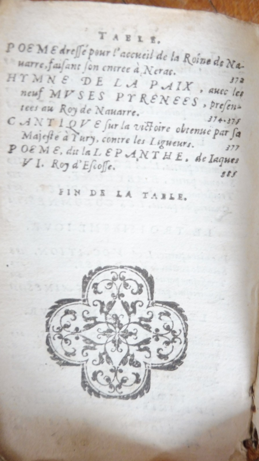 Oeuvres poétiques de Guillaume de Salluste 1606