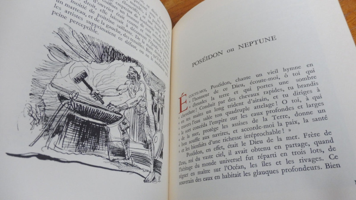 La Mythologie (Jean-Louis Vaudoyer) 1960 illus. Edy Legrand