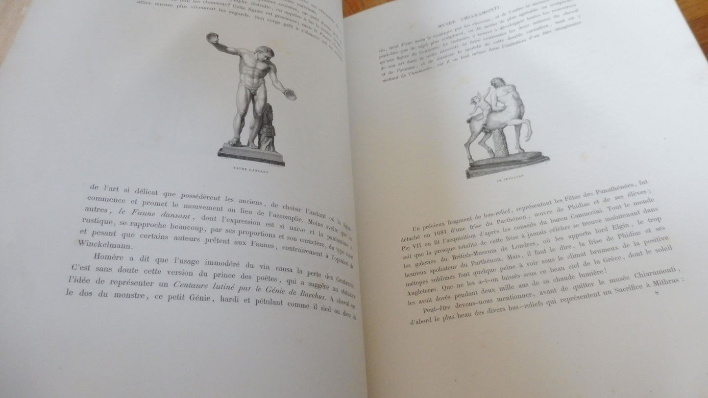 Les Galeries de l'Europe. Rome (Armengaud) 1859 IN FOLIO