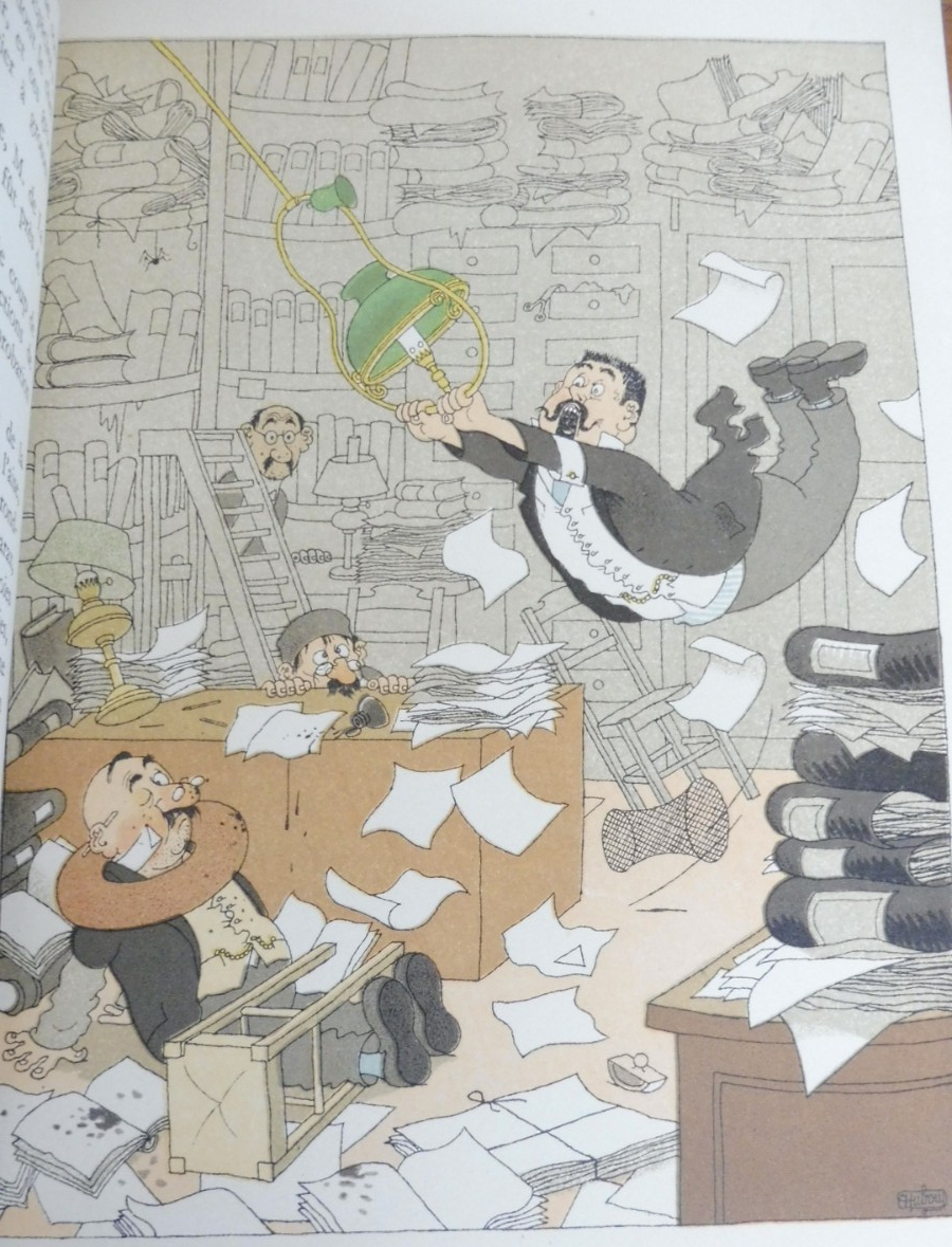 Messieurs les ronds de cuir (Georges Courteline) 1949 illus. Dubout VELIN