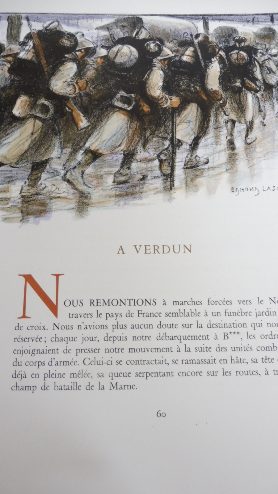 Vie des martyrs 1914-1916 (Georges Duhamel) 1946 illus. Lajoux