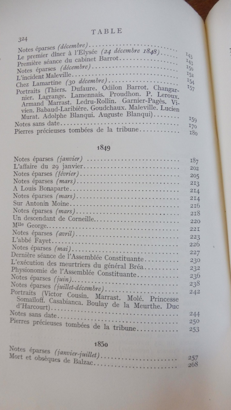 Souvenirs personnels 1848-1851 (Victor Hugo) 1952 VELIN NUMEROTE