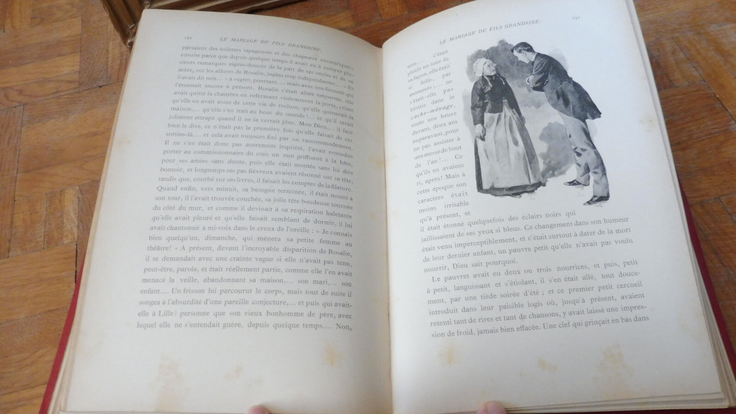 Le Mariage du fils Grandsire (M. Poradowska) 1894 illus. Tofani
