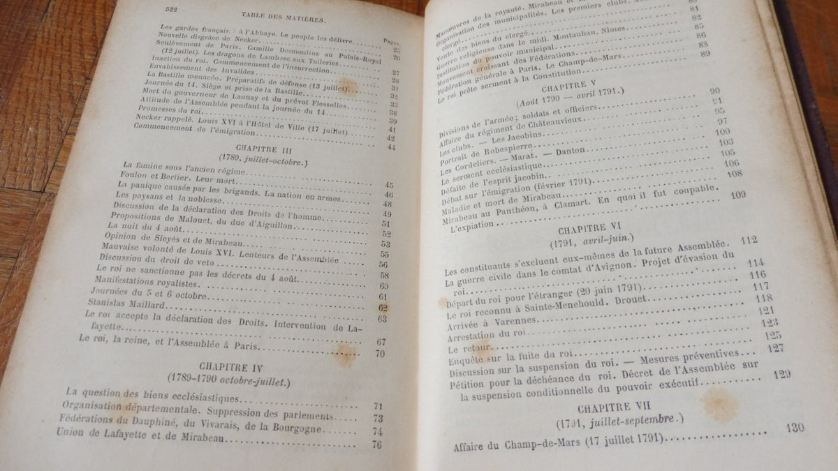 Précis de la Révolution Française (Michelet) 1890