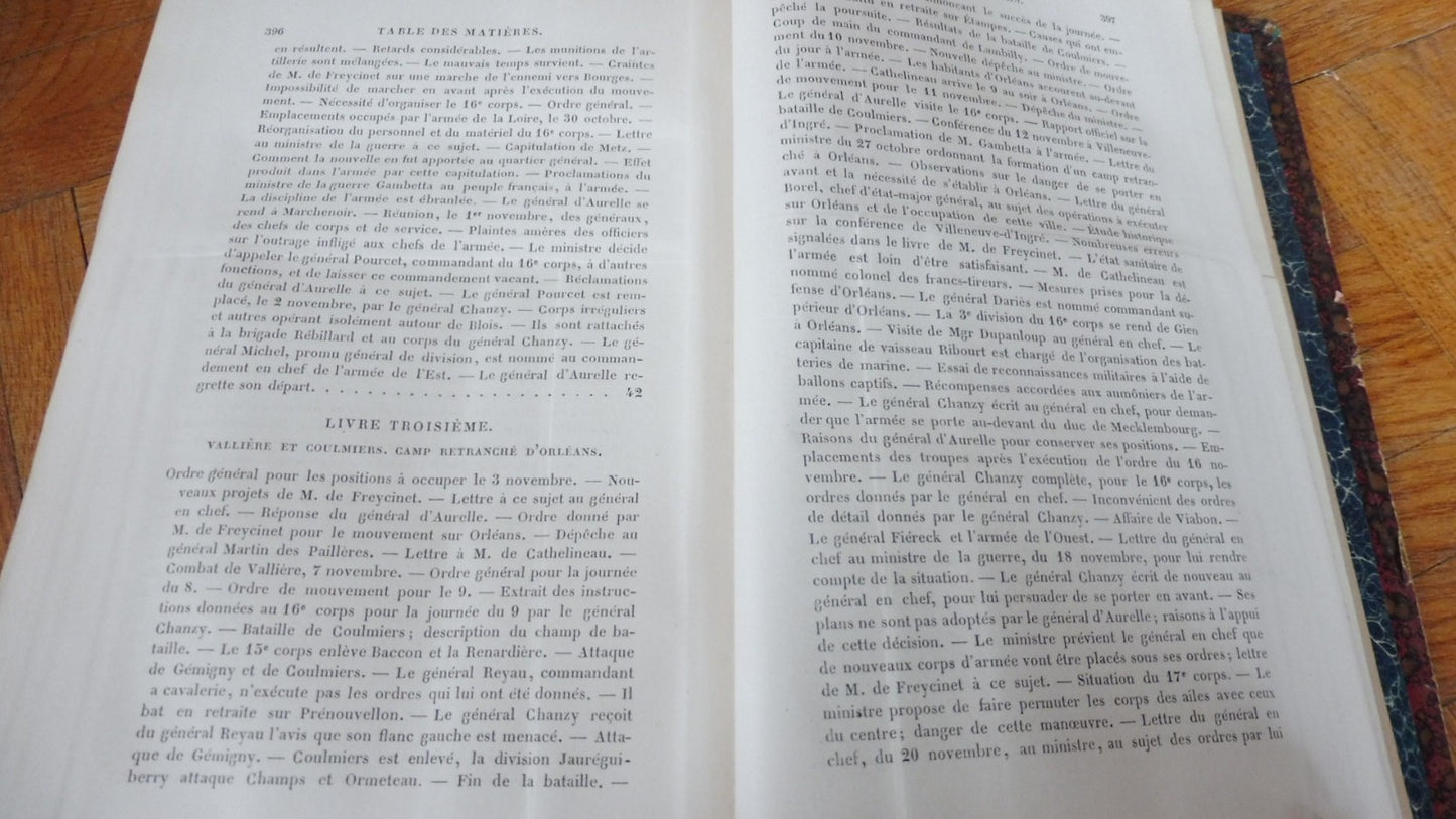 La Première armée de la Loire (Gal. D'Aurelle De Paladines) 1872