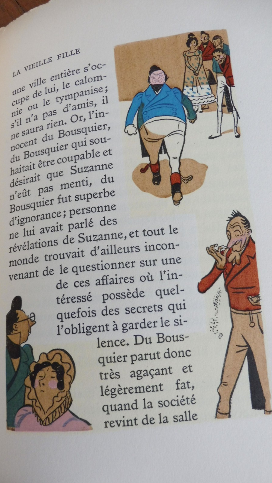 La Vieille fille (Balzac) 1930 illus. Beuville VELIN