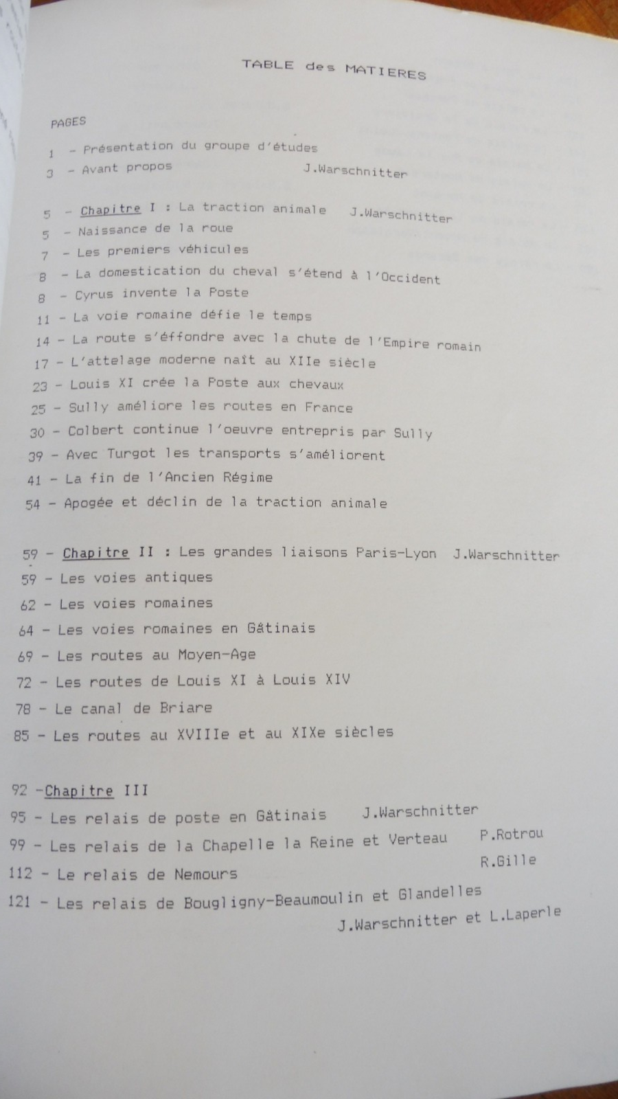Chemins et relais de poste en Gâtinais (Centre Universitaire Henriet-Rouard) s.d.