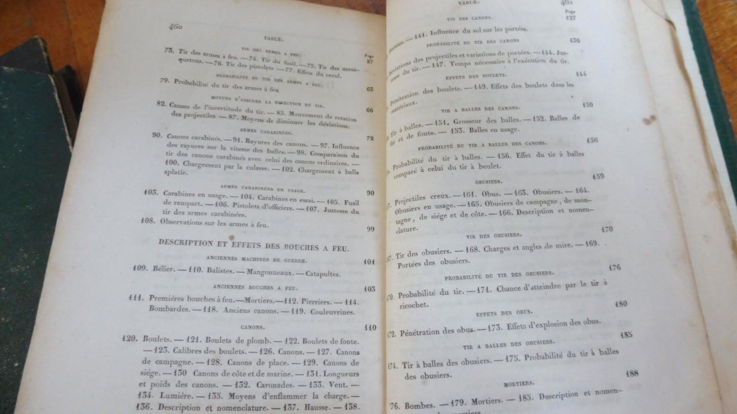Traité d'artillerie théorique et pratique (G. Piobert) 1836