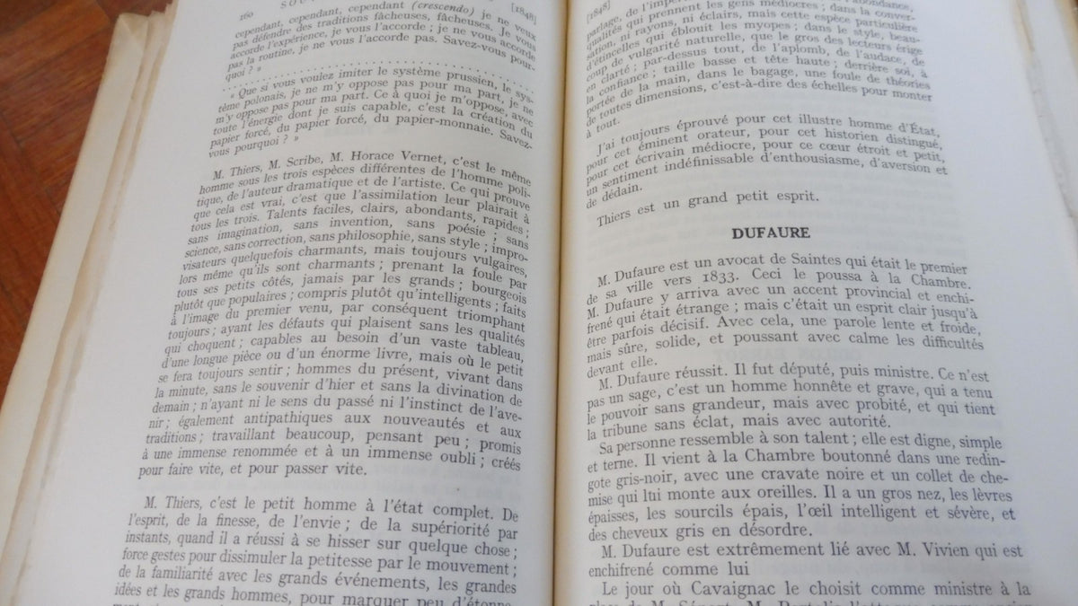 Souvenirs personnels 1848-1851 (Victor Hugo) 1952 VELIN NUMEROTE
