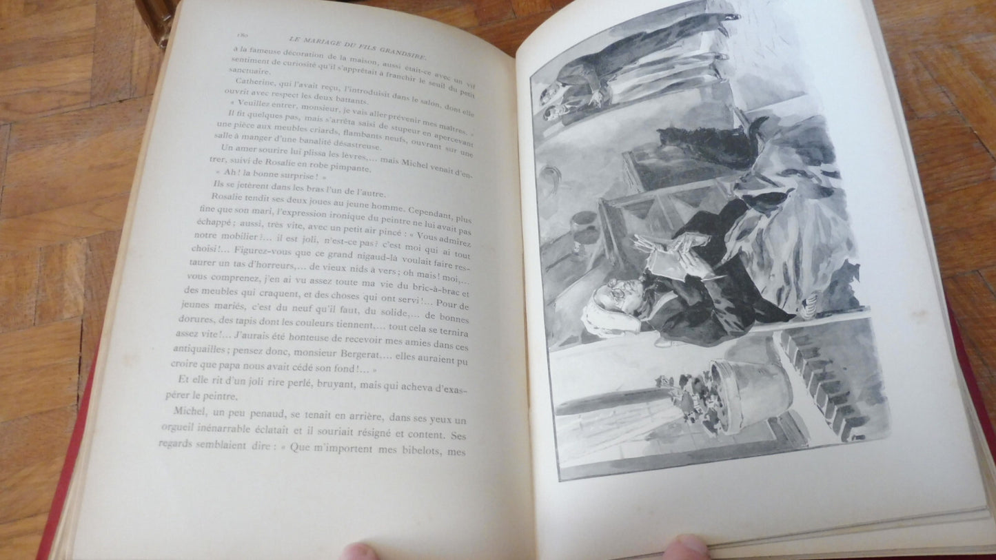 Le Mariage du fils Grandsire (M. Poradowska) 1894 illus. Tofani