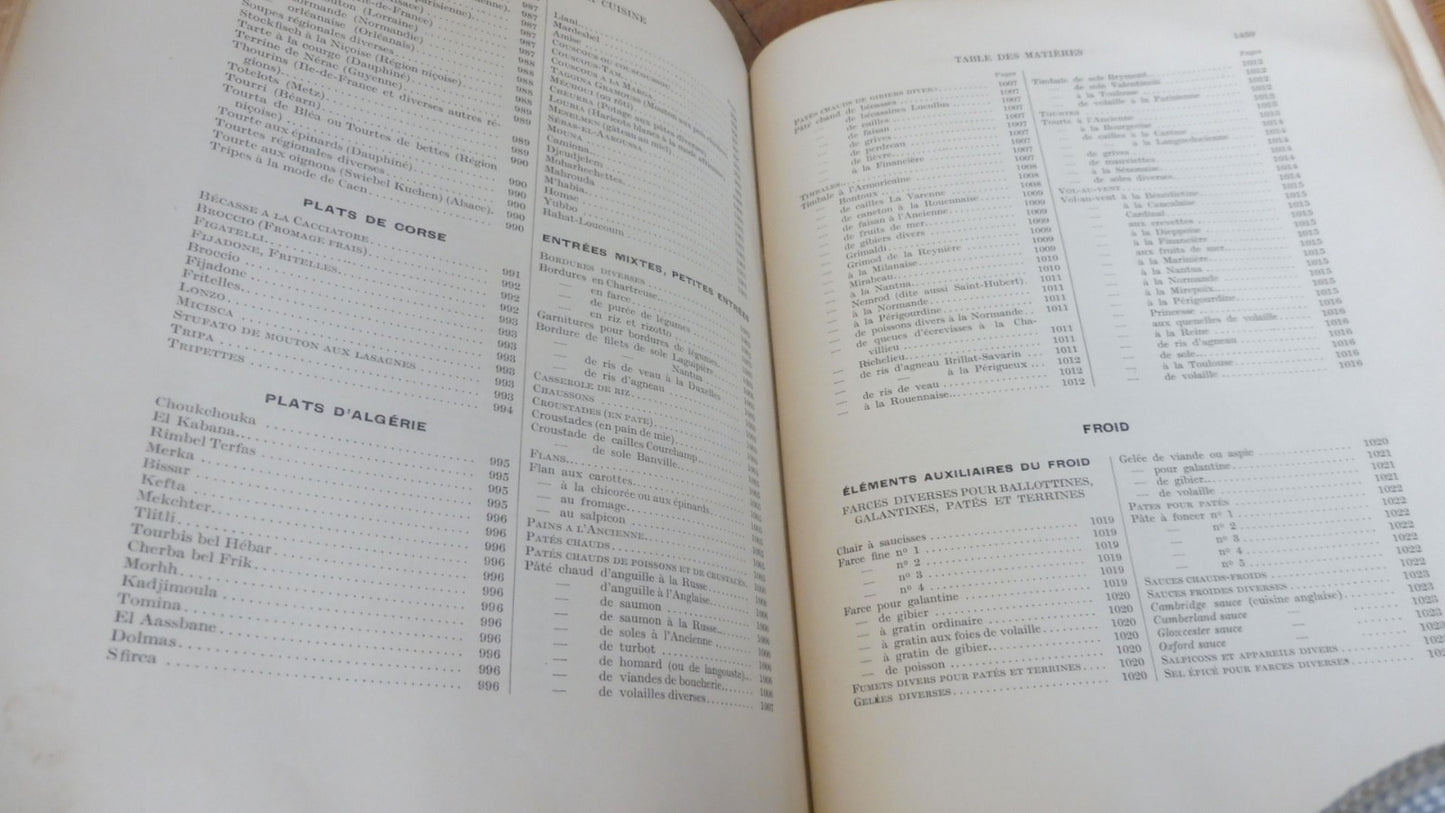Le Grand livre de la cuisine (Prosper Montagné et Prosper Salles) 1929