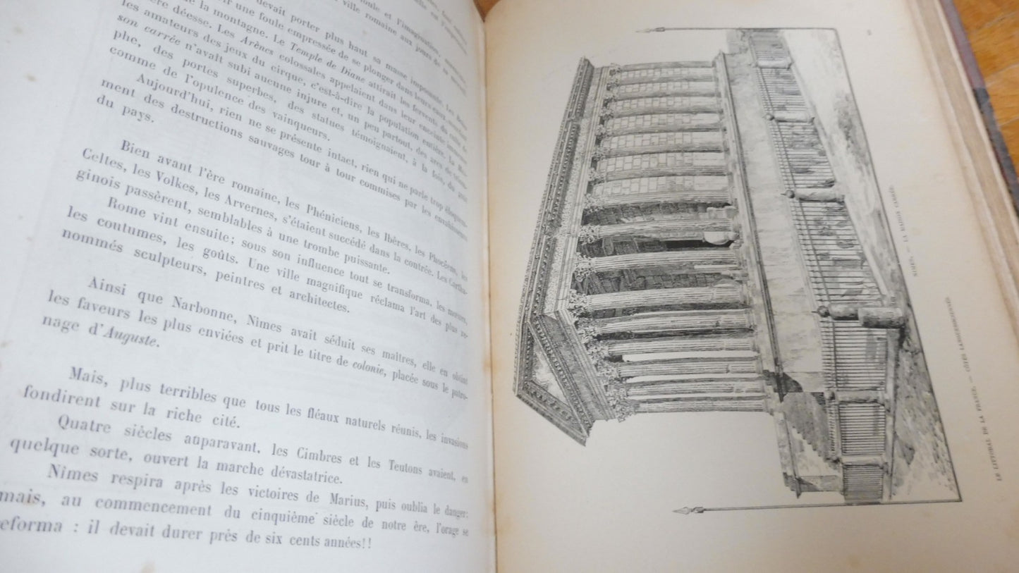 Le Littoral de la France. Côtes languedociennes (V. Vattier d'Ambroyse) 1892