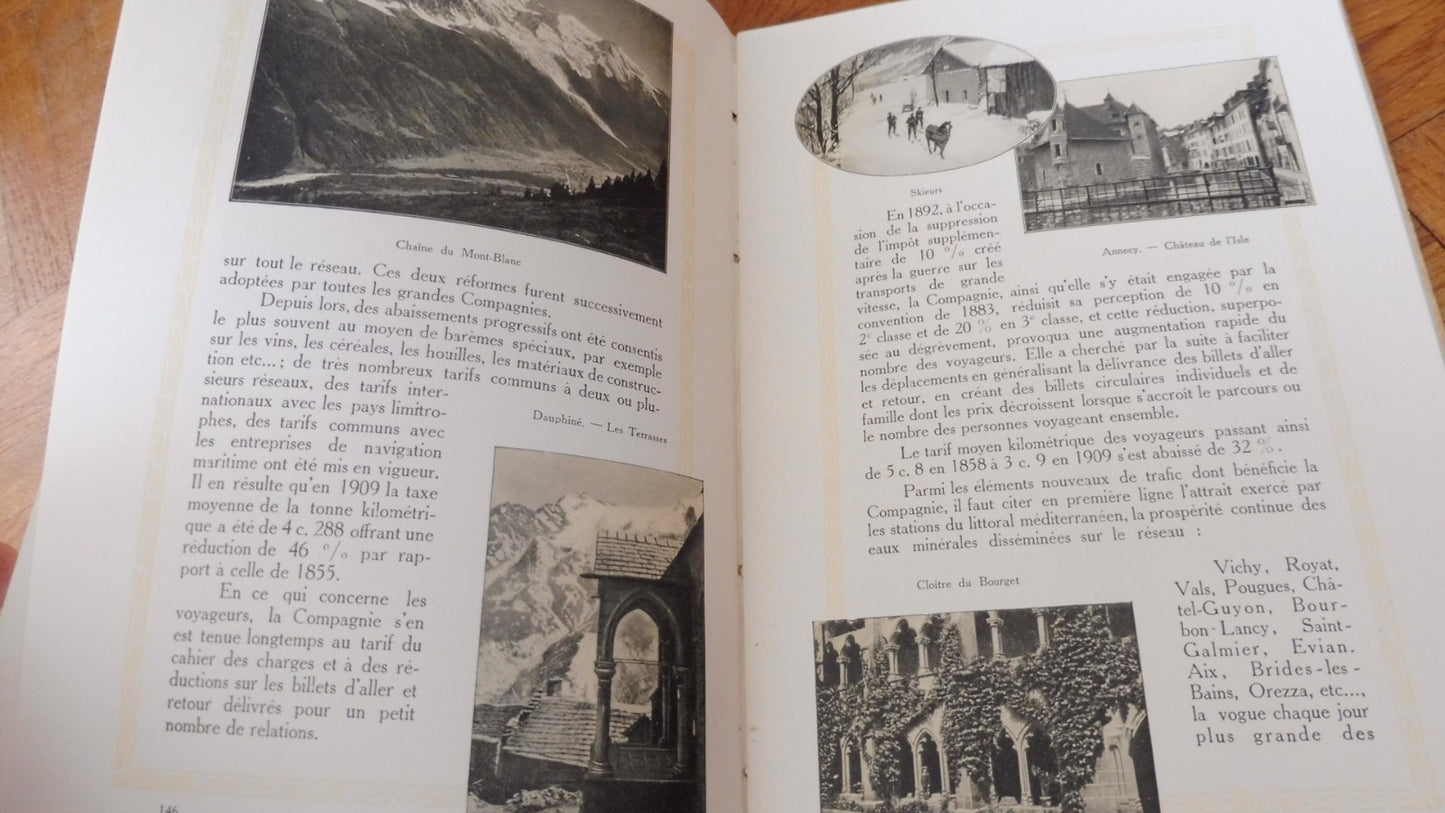 Hommes et choses du P.L.M. CHEMIN DE FER 1911