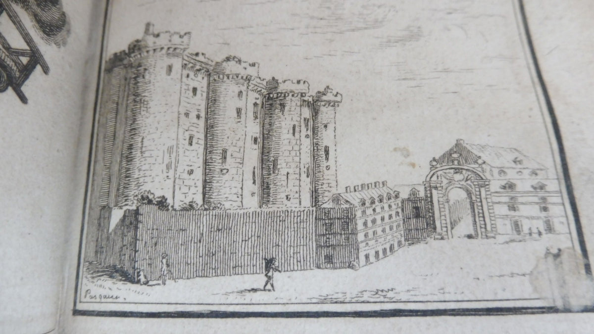 Plan topographique et raisonné de Paris (Pasquier et Denis) 1758
