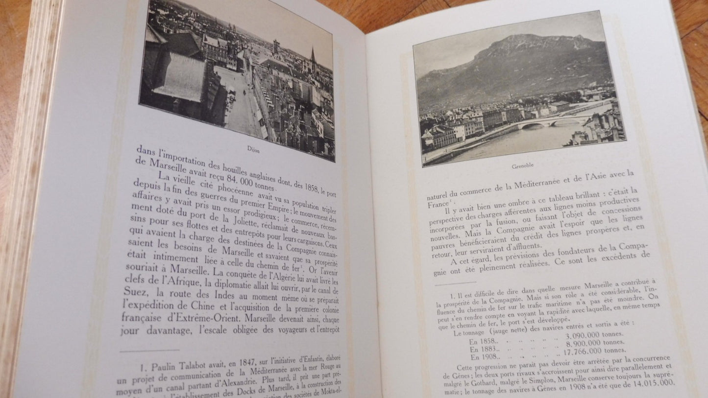 Hommes et choses du P.L.M. CHEMIN DE FER 1911