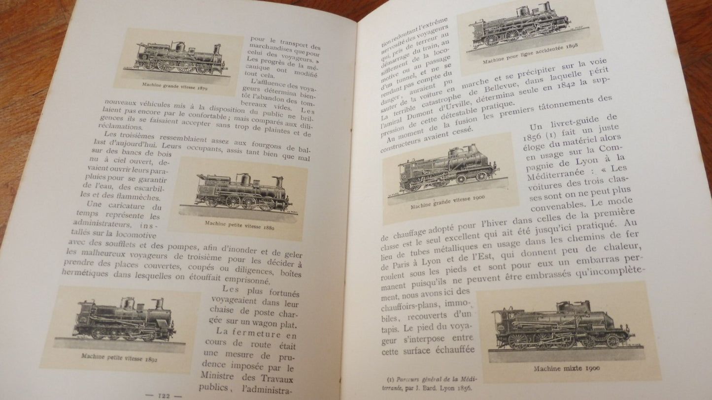 Hommes et choses du P.L.M. CHEMIN DE FER 1911