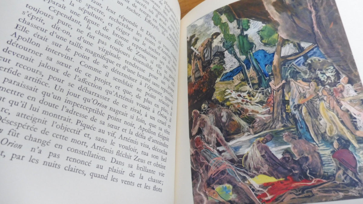 La Mythologie (Jean-Louis Vaudoyer) 1960 illus. Edy Legrand
