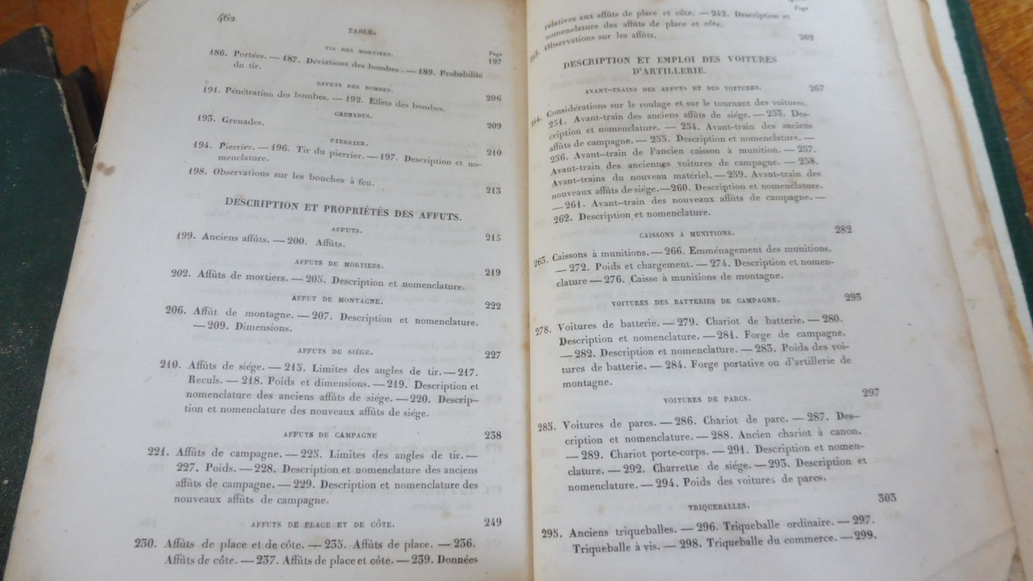 Traité d'artillerie théorique et pratique (G. Piobert) 1836