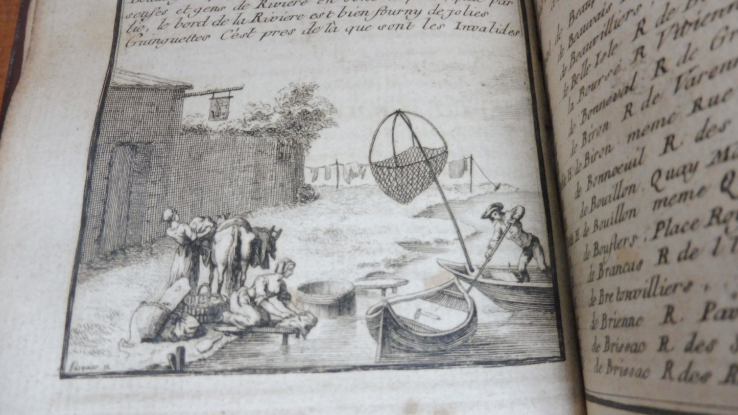 Plan topographique et raisonné de Paris (Pasquier et Denis) 1758