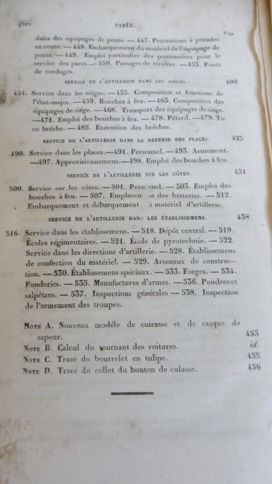Traité d'artillerie théorique et pratique (G. Piobert) 1836