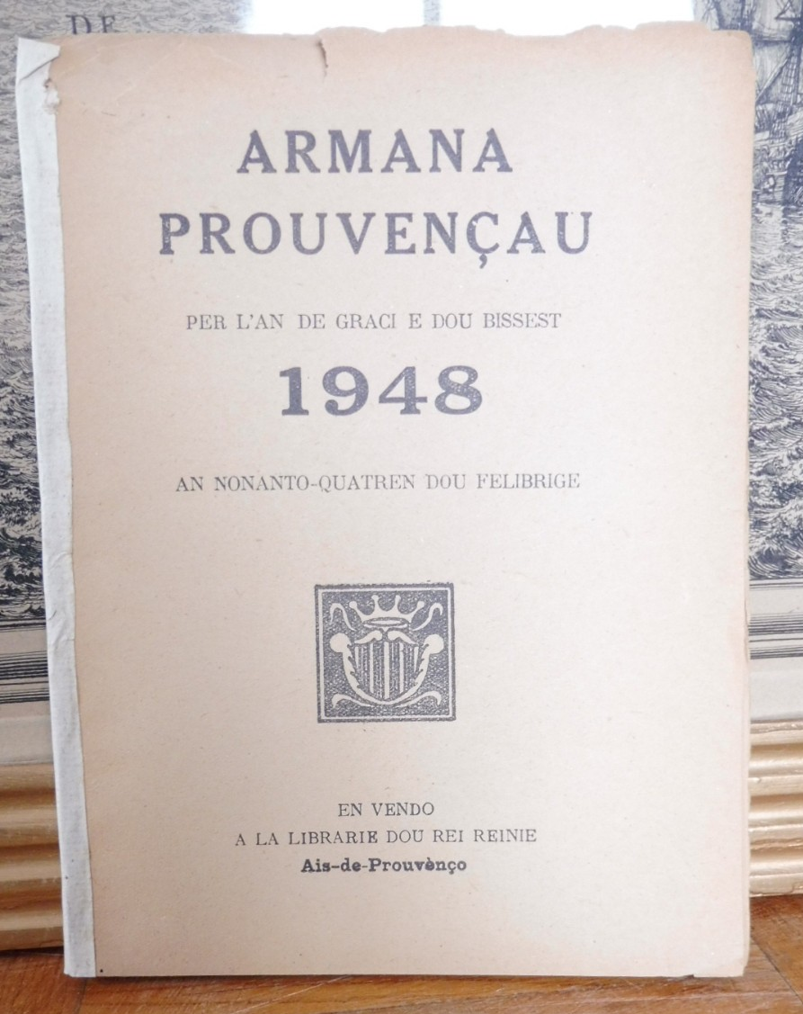 Armana prouvençau - almanach provençal 1948