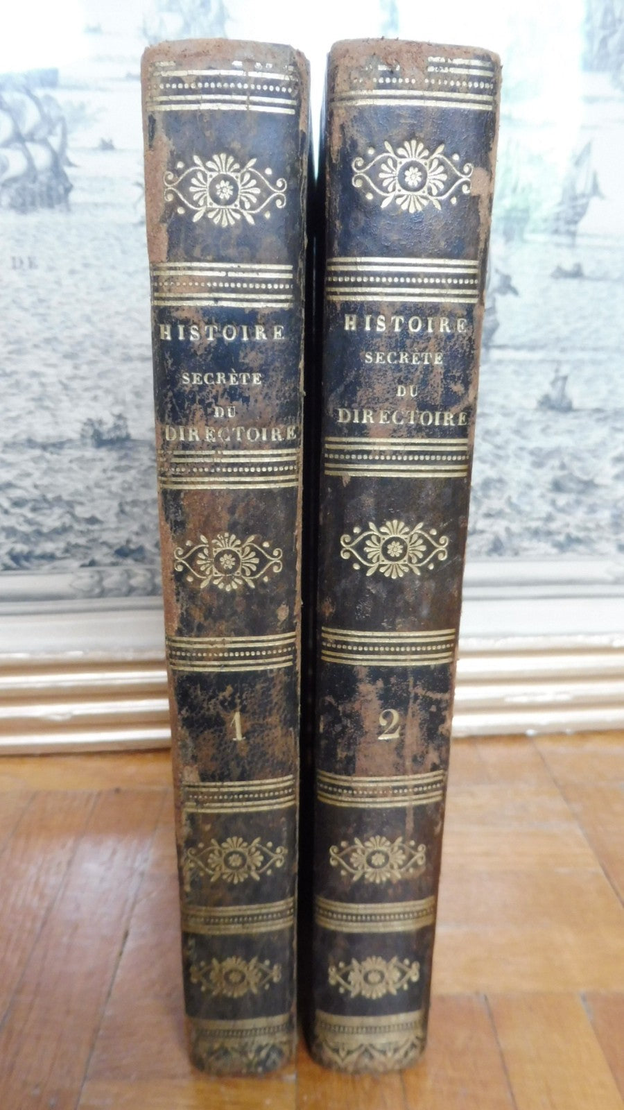 Histoire secrète du Directoire 1852 2 vol.