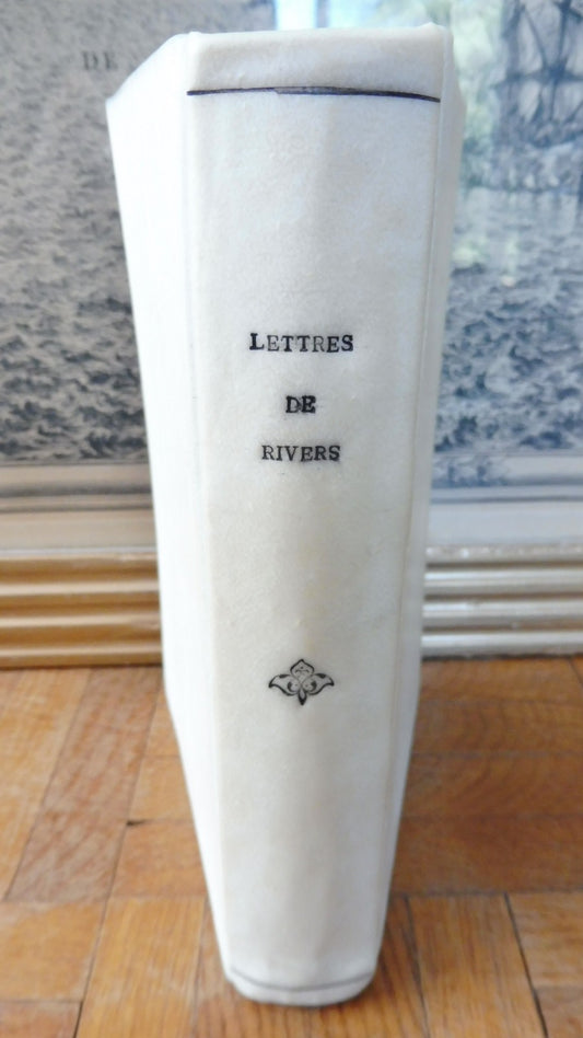 Lettres de Mylord Rivers à Sir Charles Cardigan (Riccoboni) 1777 2 t. en 1 vol.