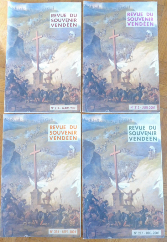 Revue du souvenir vendéen. Année 2001. 4/4