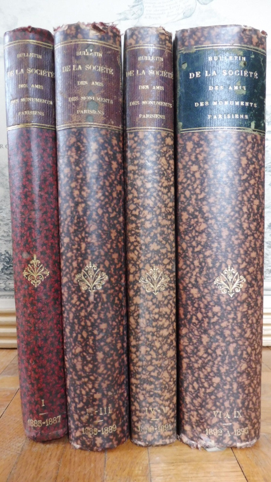 Bulletin de la Société des amis des Monuments de Paris. 1885-1891