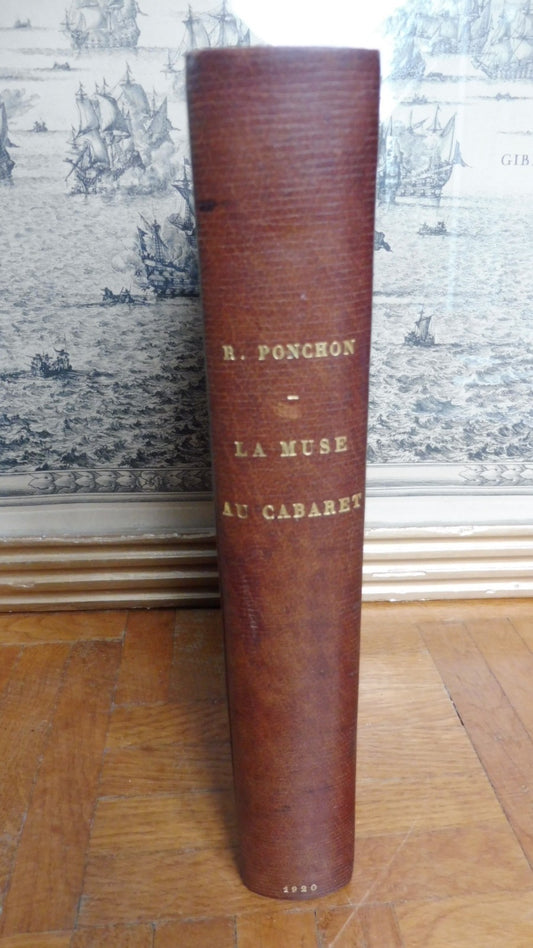 La Muse au cabaret (Raoul Ponchon) 1920 NUMEROTE EO