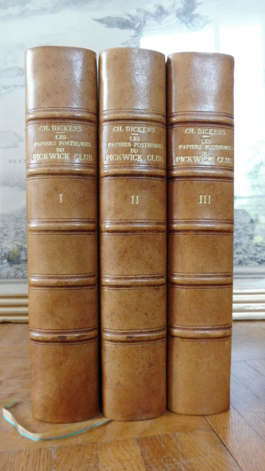 Les Papiers posthumes du Pickwick Club (Charles Dickens) 1946 3/3 illus. Mahn