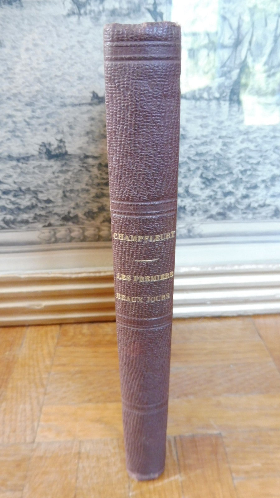 Les Premiers beaux jours (Champfleury) 1858 EO Ex libris