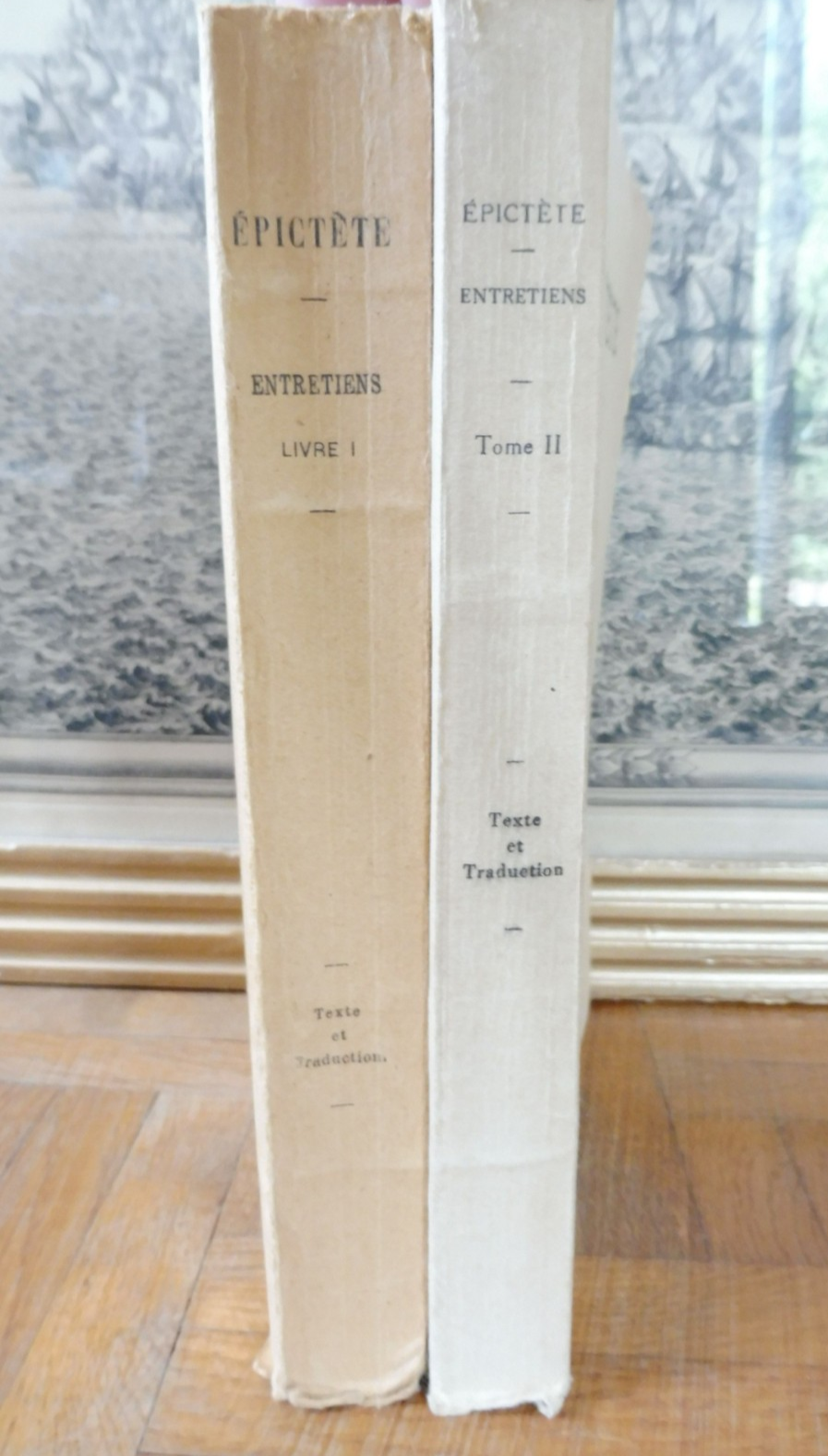 Entretiens d'Epictète 1949 2 vol.