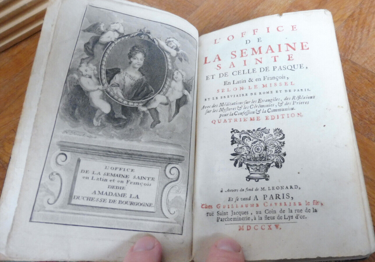 L'Office de la semaine Sainte 1715