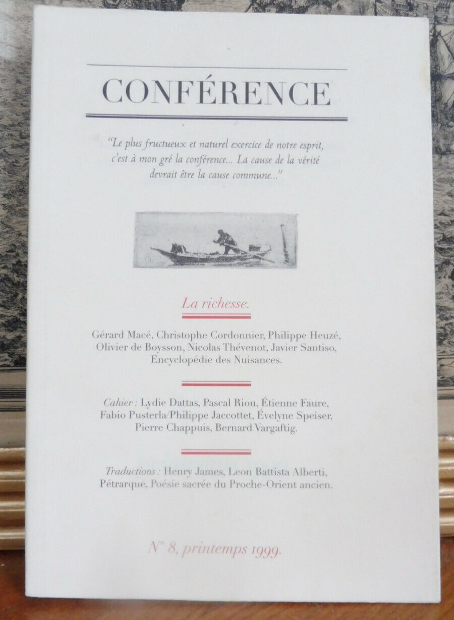 Revue Conférence n°8 (1999)