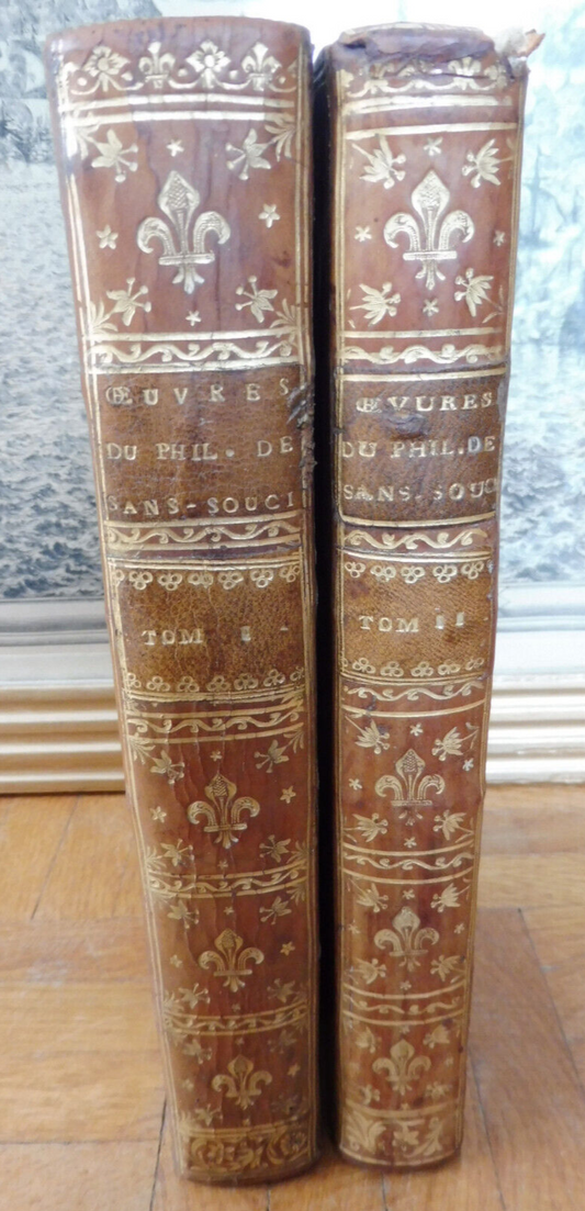Oeuvres du philosophe de Sans-Souci (Frédéric II de Prusse) 1740 2/2