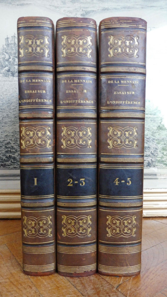 Essai sur l'indifférence en matière de religion (de La Menais) 1836-37 3/3