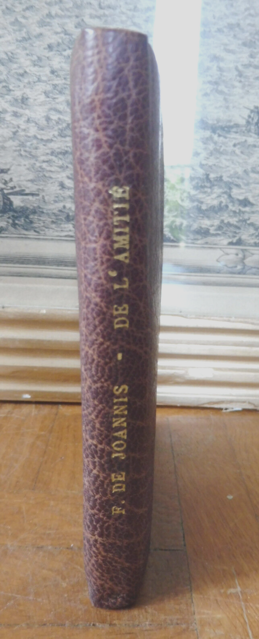 De l'amitié (F. de Joannis) s.d.