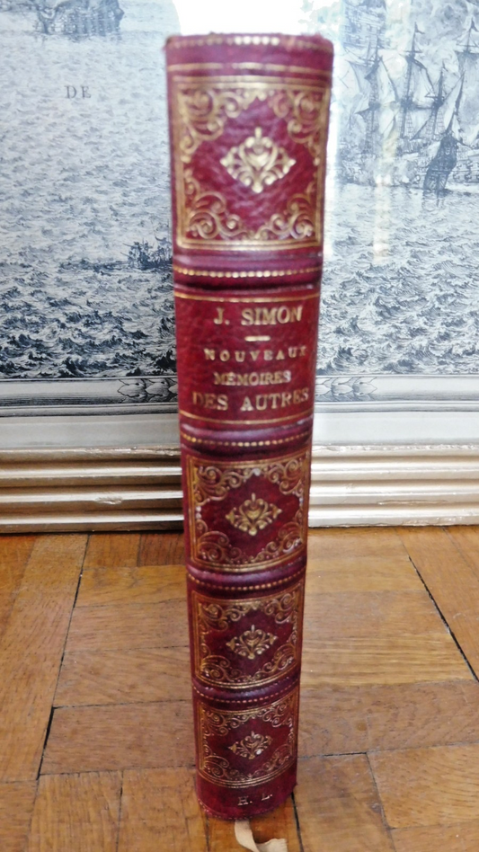 Nouveaux mémoires des autres (Jules Simon) 1891 illus. Léandre