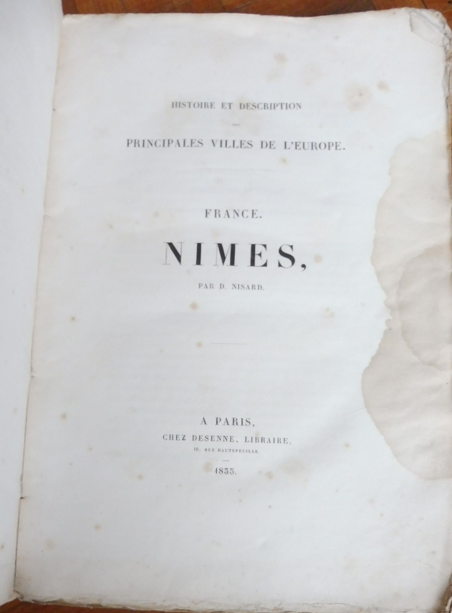 Histoire de Nimes (D. Nisard) 1855