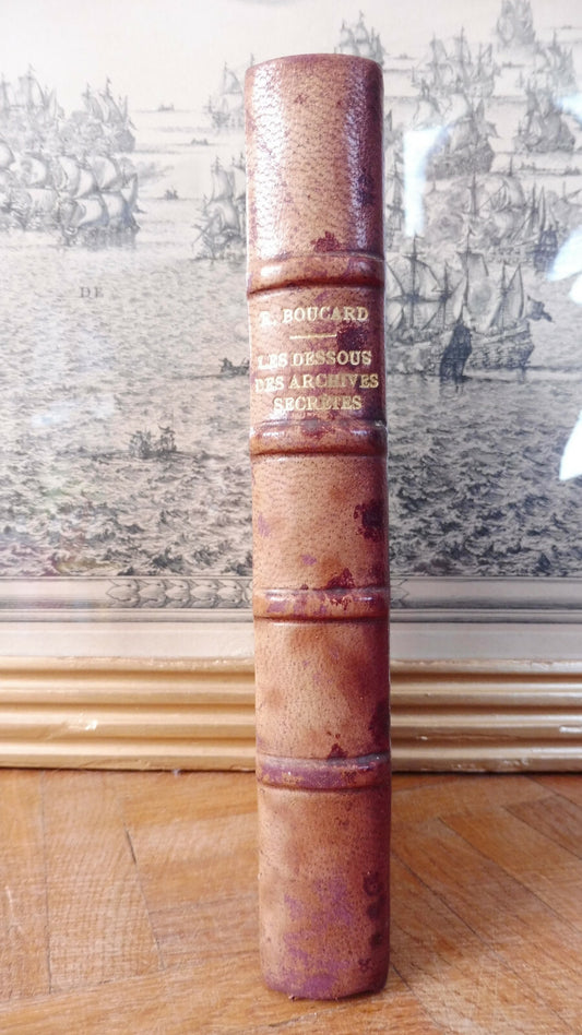 Les Dessous des archives secrètes (Robert Boucard) 1934 ENVOI