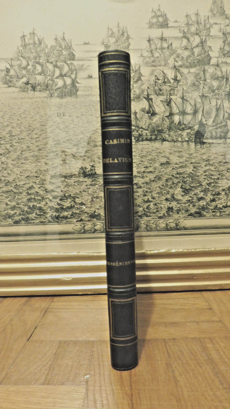 Messéniennes, chants populaires et poésies diverses (Delavigne) 1852 EX LIBRIS