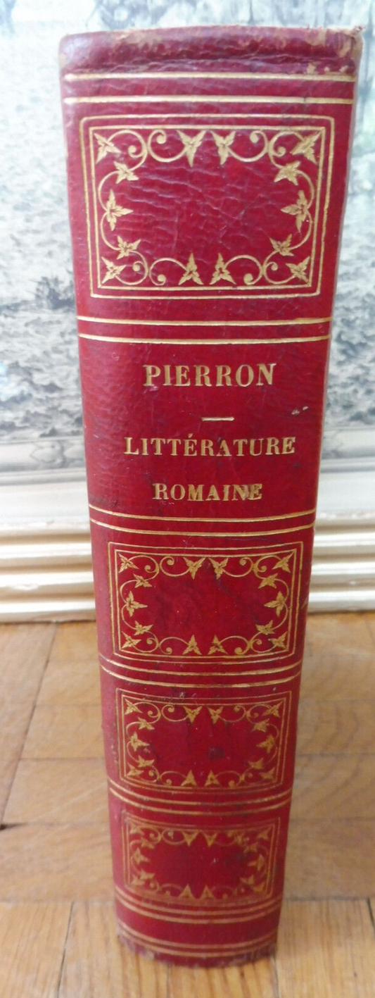 Histoire de la littérature romaine (Alexis Pierron) 1852