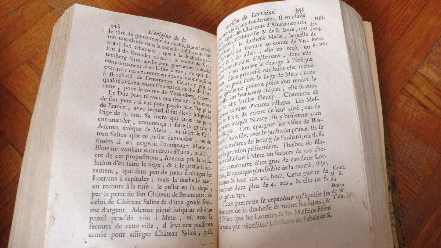 Les Origines de la maison de Lorraine (P. Picard) 1704