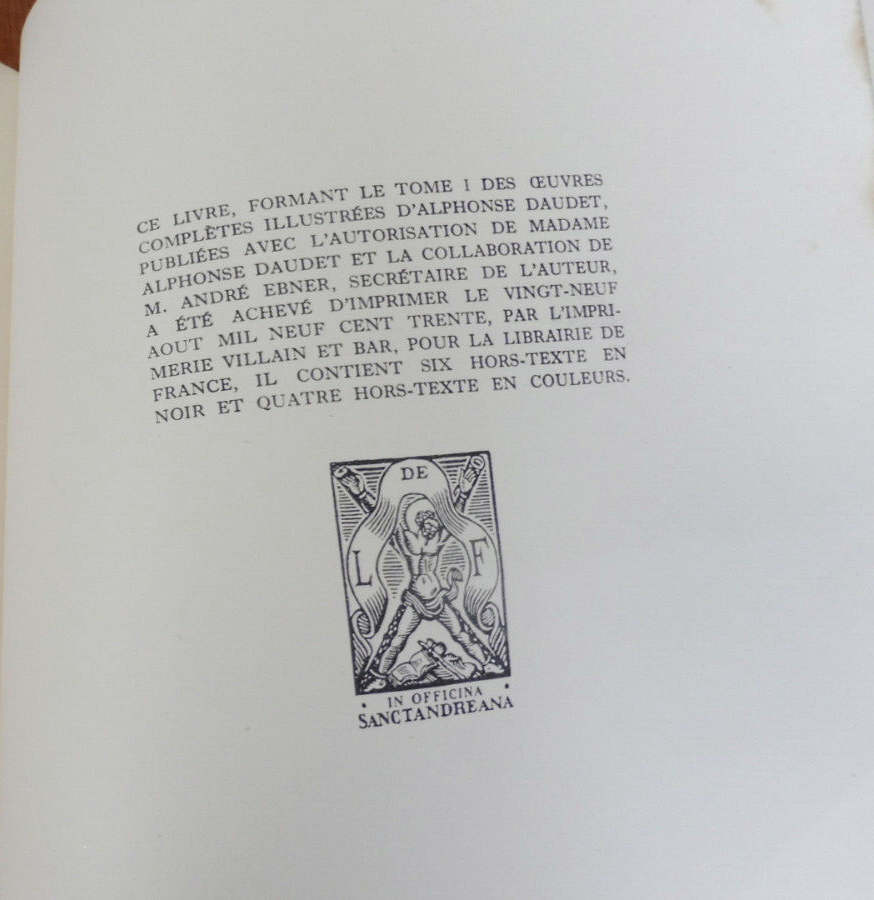 Les Amoureuses (Alphonse Daudet) 1930 illus. Roche