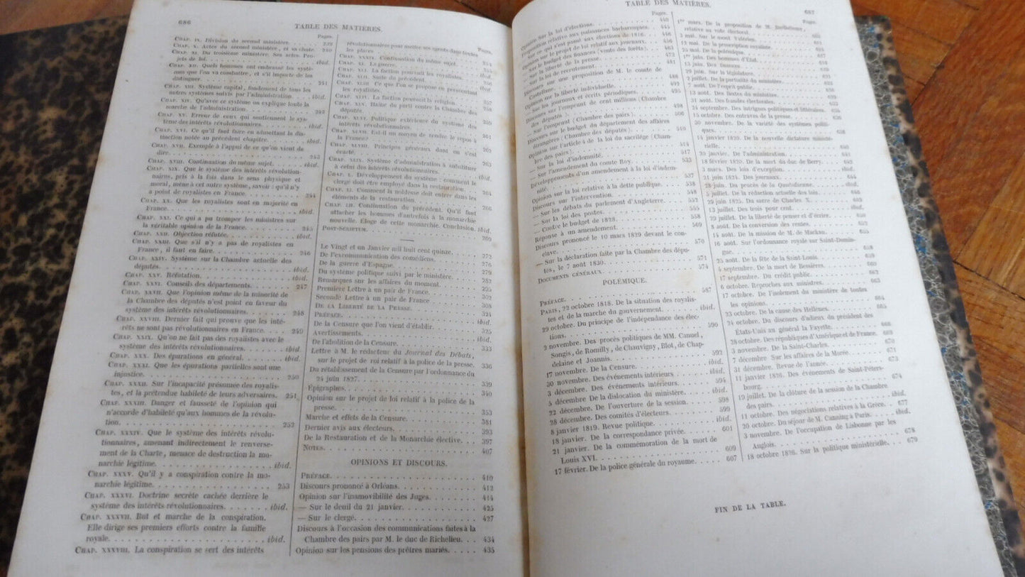 Oeuvres de Chateaubriand 1849 2 vol.