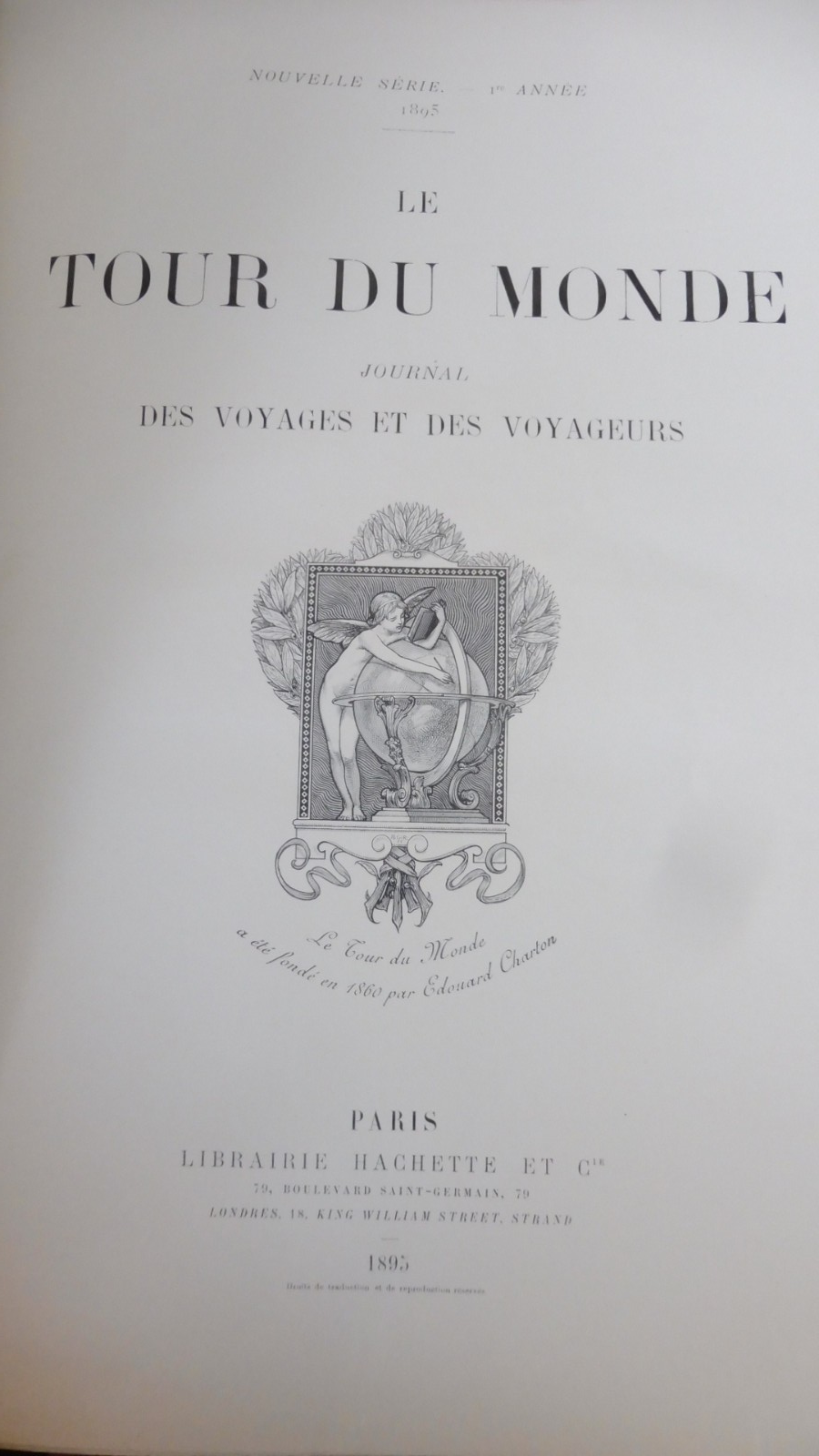 Le Tour du monde. Année 1895 (E. Charton) 1895 DAHOMEY, AUSTRALIE, CRIMEE...