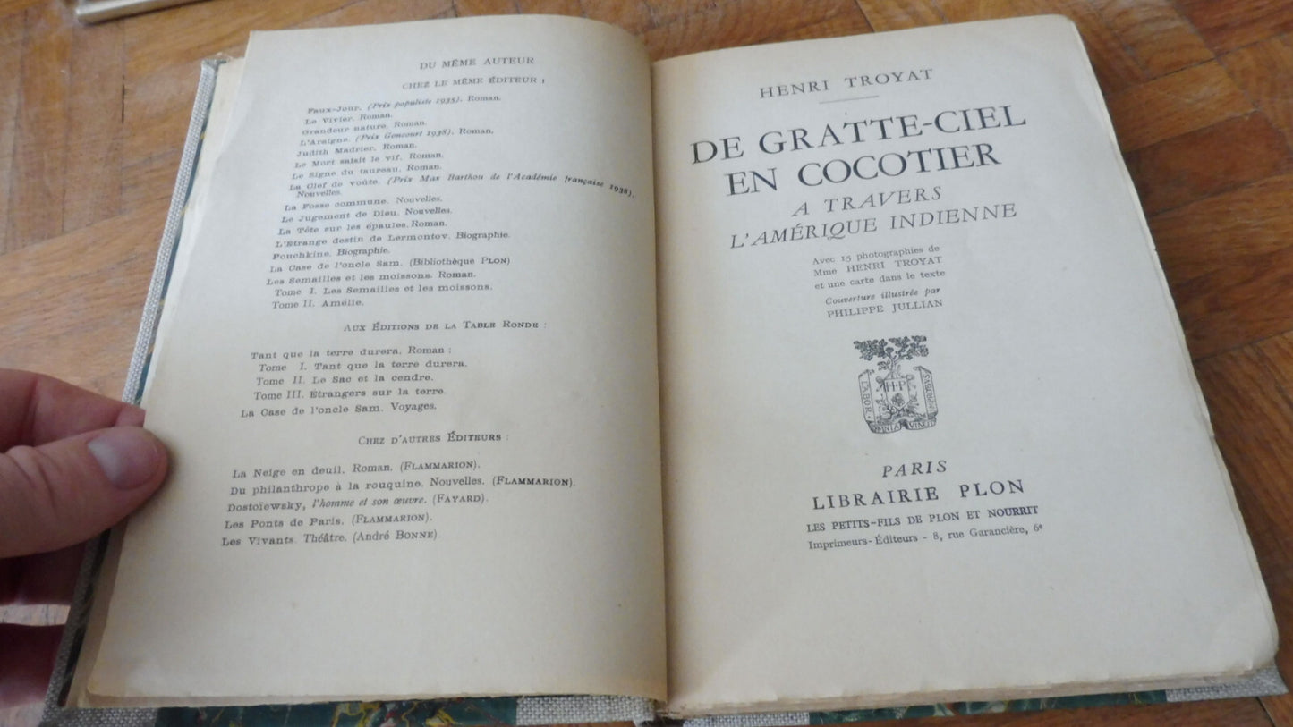 De Gratte-ciel en cocotier (Henri Troyat) 1955